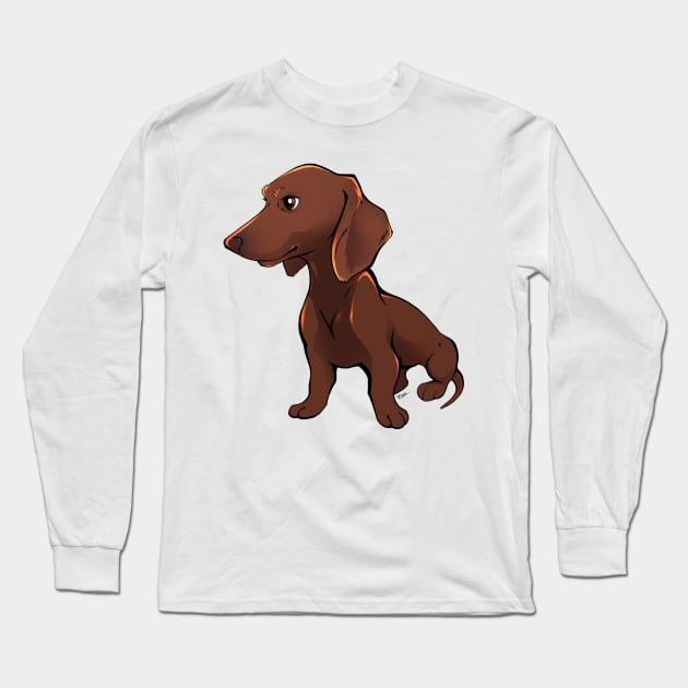 Dachshund Long Sleeve T-Shirt by mariamar